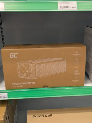 Inversor GC 1000W Onda Pura