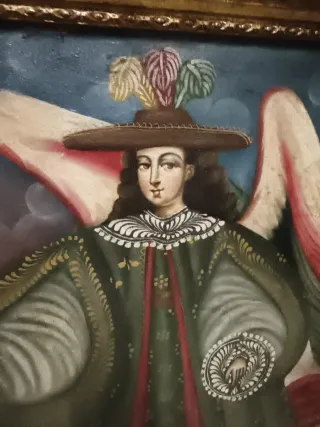 Cuadros Arcángeles Escuela Cuzqueña
