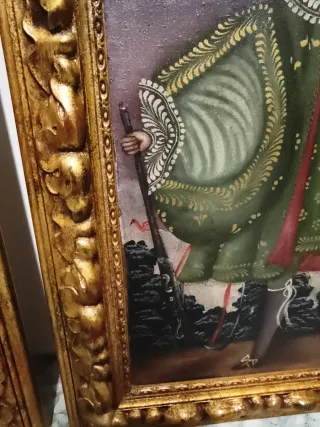 Cuadros Arcángeles Escuela Cuzqueña