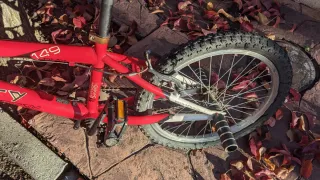 Bicicleta BMX Monty Arena 149 Roja