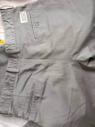 Pantalón Avirex Gris Hombre