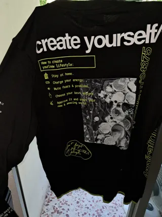 Sudadera INSIDE Negra Talla L