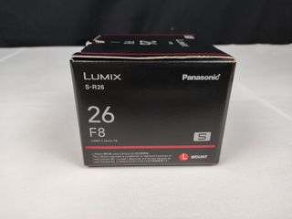 Lente Lumix S 26 mm F8 (S-R26) NOVO
