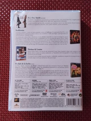 DVD Brad Pitt Colección 4 Películas