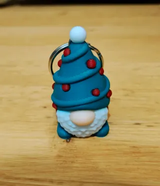 Portachiavi Gnomo Albero di Natale