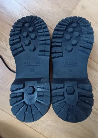 Botas militares Pull&Bear T-38 negras