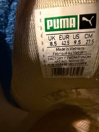 Zapatillas Puma Madrid Handball OG T42.5