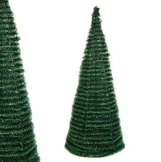 Árbol navidad plegable 180CM verde pino