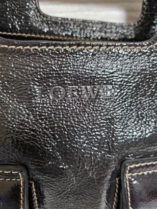 Bolso Loewe Negro Charol