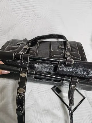 Bolso Loewe Negro Charol