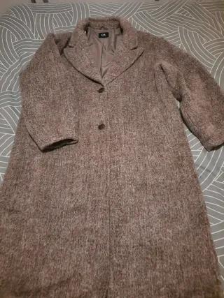 Abrigo largo C&A marrón