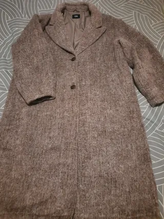 Abrigo largo C&A marrón