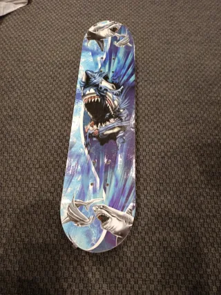 Patines con ruedas azules