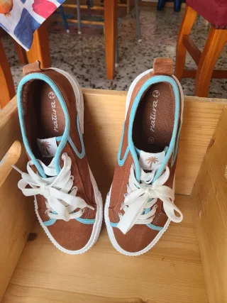 Bambas Natura Marrones Talla 38