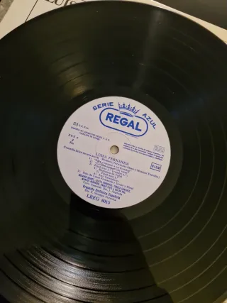 Vinilo Luisa Fernanda Regal