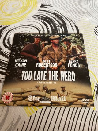 DVD Too Late the Hero (Guerra)