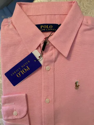 Camisa Ralph Lauren Rosa Talla M