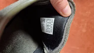 2 pares Zapatillas Adidas Gris y Verde Talla 38