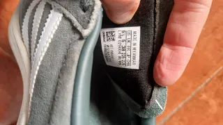 2 pares Zapatillas Adidas Gris y Verde Talla 38