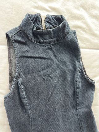 Vestido largo vaquero Zara talla S