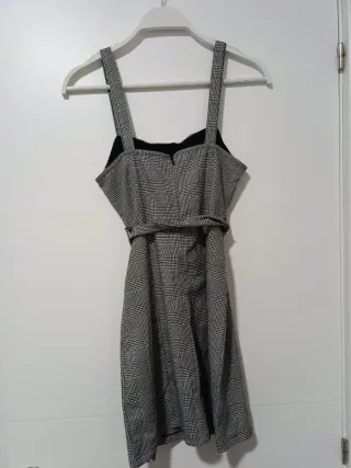 Vestido tirantes de cuadros