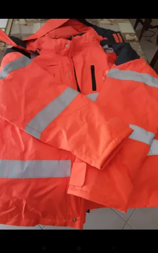 Giacca Cofra catarifrangente grigio/arancio