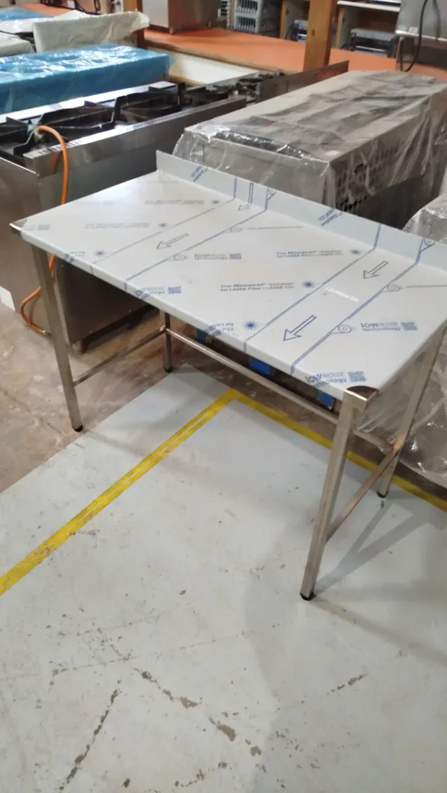 Mesa de acero inoxidable hostelería