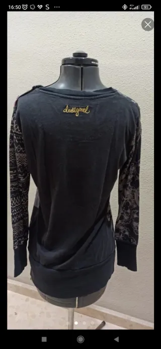 Jersey Desigual Manga larga talla M