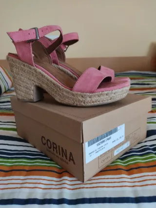 Sandalias Corina Mujer Rosa