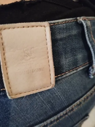 Pantalón vaquero mujer azul