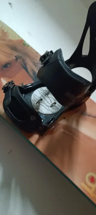 Tabla Snowboard Burton LOVE 55 + Fijaciones Burton