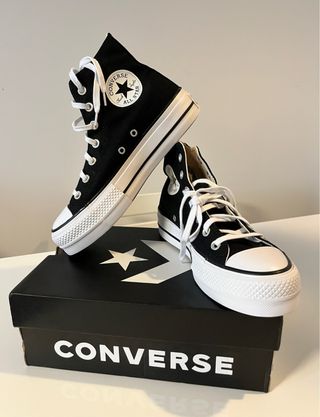 Converse Chuck Taylor All Star Lift Hi Negras