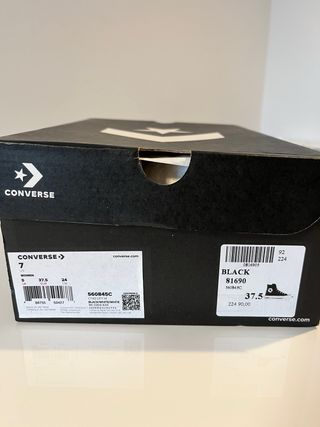 Converse Chuck Taylor All Star Lift Hi Negras