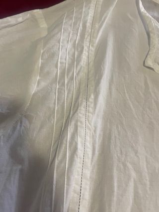 Blusón estilo boho blanco talla única