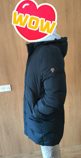 Abrigo El Ganso Negro/Azul