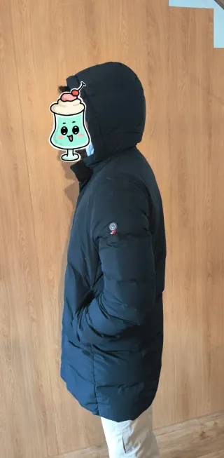 Abrigo El Ganso Negro/Azul