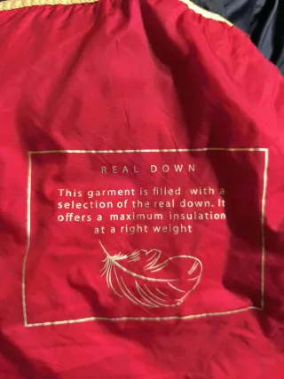 Abrigo El Ganso Negro/Azul