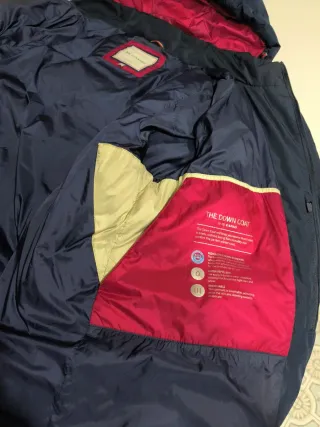 Abrigo El Ganso Negro/Azul