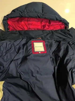 Abrigo El Ganso Negro/Azul