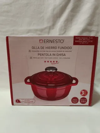 Olla Hierro Fundido 1,13L. Ernesto