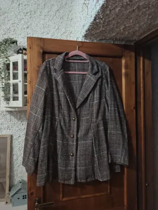 Giacca donna Shein a quadri 2XL