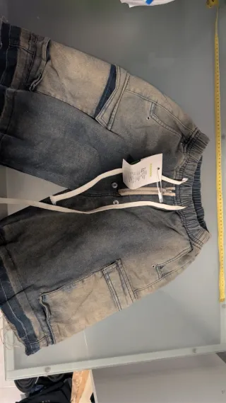 Shorts vaqueros desgastados