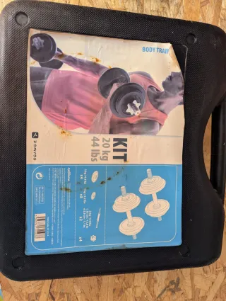 Maletín Pesas Deportivas con Mancuernas