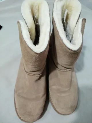 Botas Beige Talla 41 Unisex