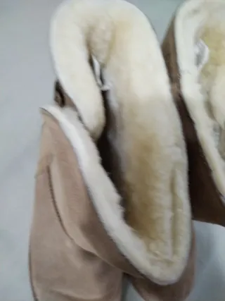 Botas Beige Talla 41 Unisex