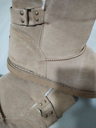 Botas Beige Talla 41 Unisex