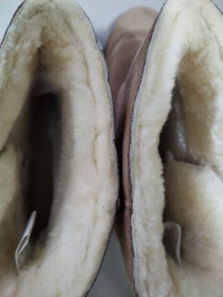 Botas Beige Talla 41 Unisex