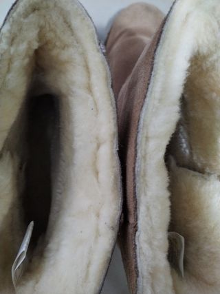 Botas Beige Talla 41 Unisex