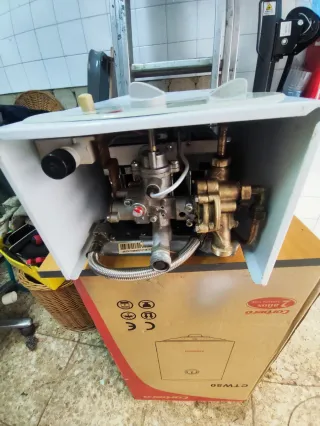 Calentador Gas Fagor 6L Butano Manual