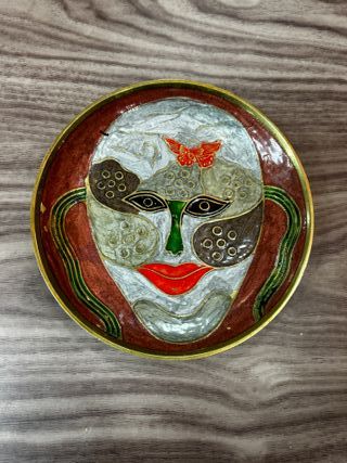 Platos Cloisonné Arte Esmaltado